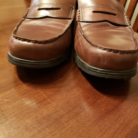 Men's Bostonian Flexlite Brown loafers - Picture 7 of 8